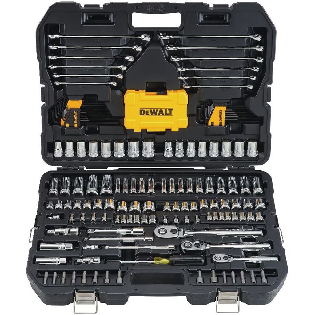 Nouveauté 2026 – Coffret d'outils de mécanicien DeWalt , 168 pièces