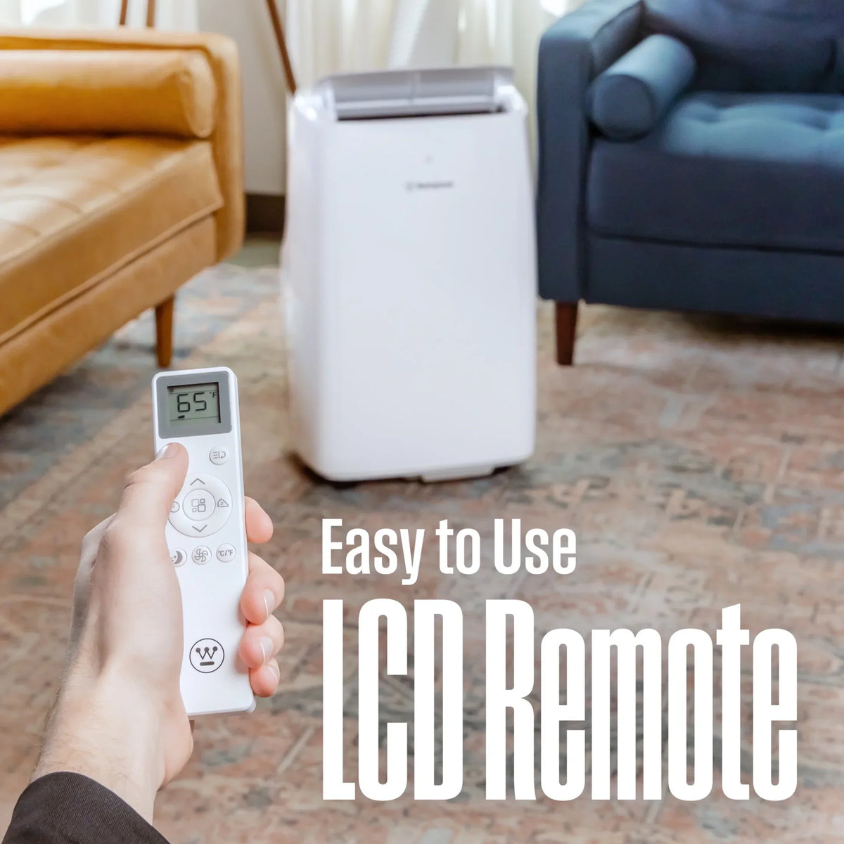 Nouveauté 2026 – Climatiseur et déshumidificateur portable Westinghouse de 10 000 BTU avec application intelligente, pour des pièces jusqu'à 450 pi²
