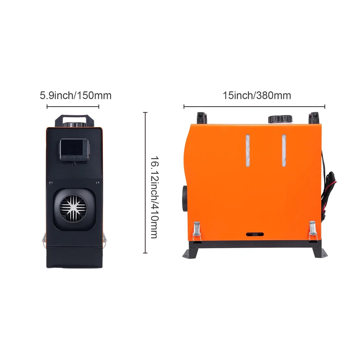 Nouveauté 2026 – Chauffage diesel KFFKFF , 12 V 5 kW, intégré, avec télécommande et écran LCD, réservoir de 5 L. Solution de chauffage diesel compacte, chauffe rapide pour camping-cars, caravanes, bateaux et utilisation intérieure