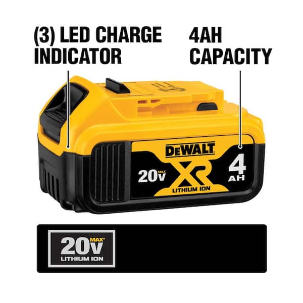 Nouveauté 2026 – Kit combiné d'outils sans fil 20V MAX 7 avec étui TOUGHSYSTEM, (1) batterie 20V 4,0Ah et (2) batteries 20V 2,0Ah