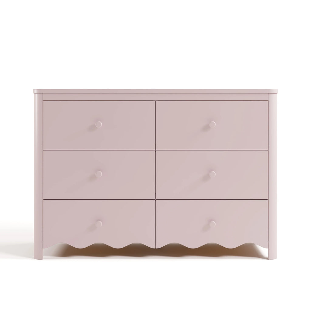 Nouveauté 2026 – Commode pour chambre d'enfant Storkcraft Casablanca 6 tiroirs, couleur sauge