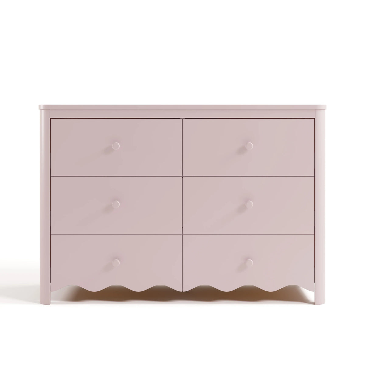Nouveauté 2026 – Commode pour chambre d'enfant Storkcraft Casablanca 6 tiroirs, couleur sauge
