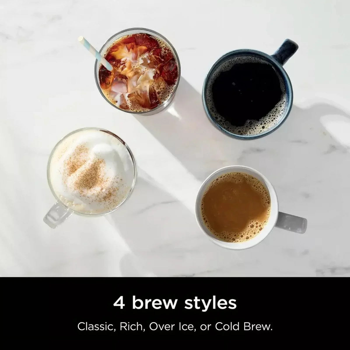 Nouveauté 2026 – Cafetière Ninja XL pour boissons chaudes et glacées avec infusion à froid rapide