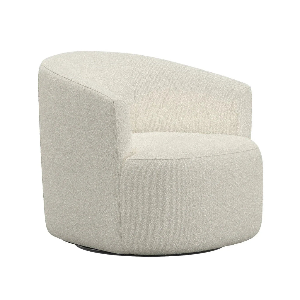Nouveauté 2026 – Fauteuil pivotant Mainstays Boucle , taupe