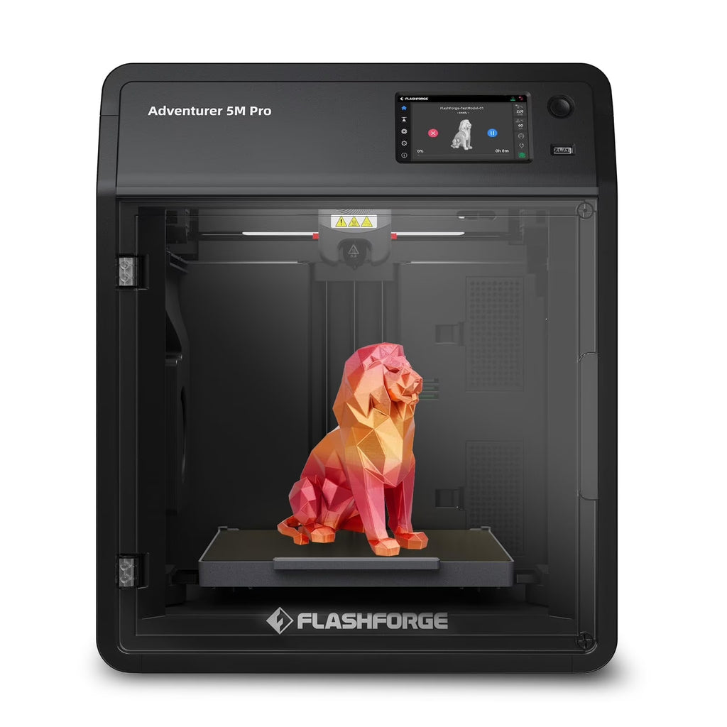 Nouveauté 2026 – Imprimante 3D Flashforge Adventurer 5M , nivellement automatique et impression haute vitesse (600 mm/s), noire