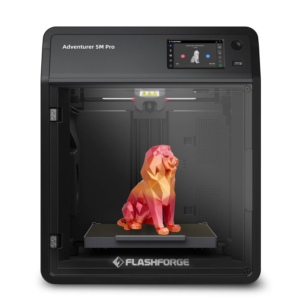 Nouveauté 2026 – Imprimante 3D Flashforge Adventurer 5M , nivellement automatique et impression haute vitesse (600 mm/s), noire