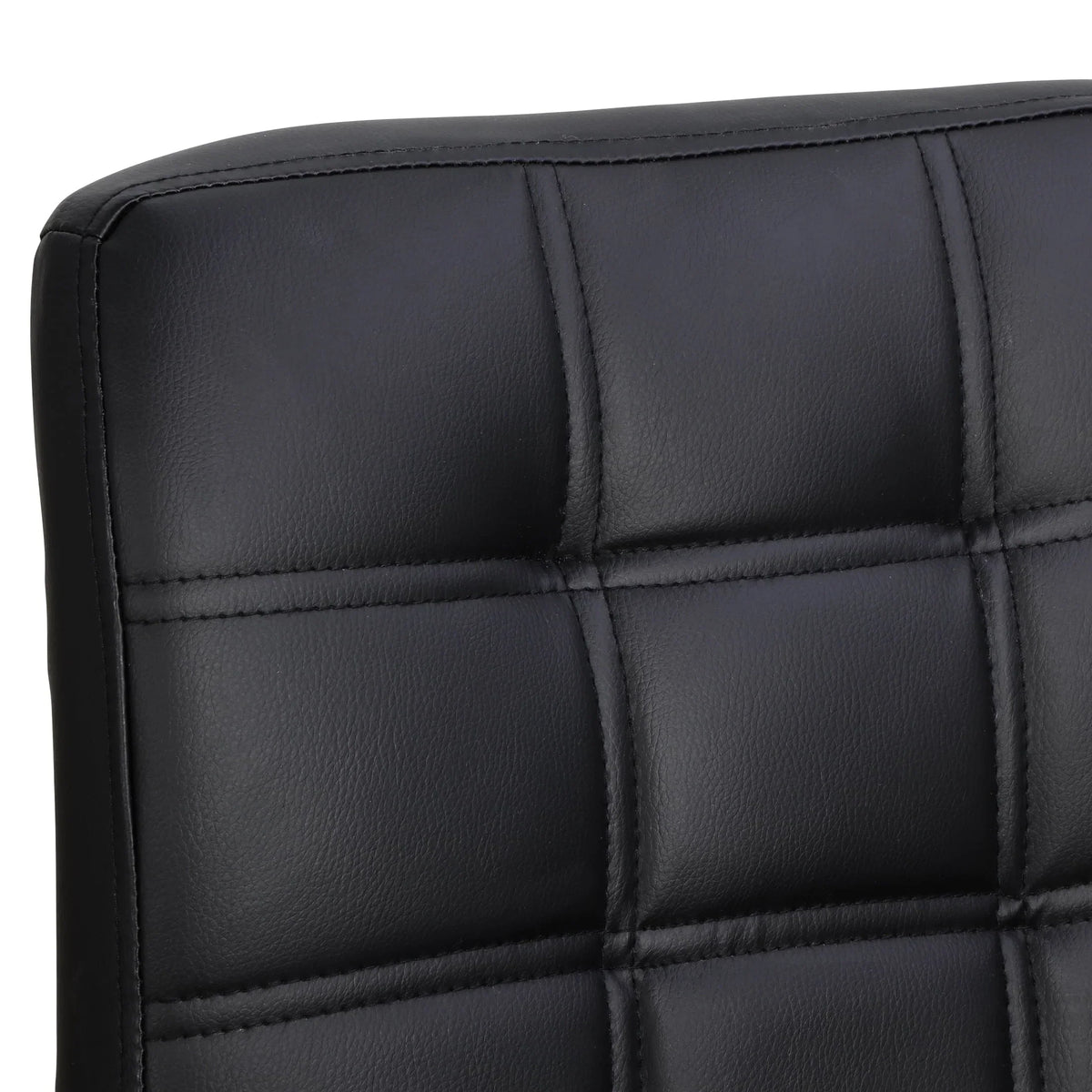 Nouveauté 2026 – Ensemble de 4 tabourets de bar ZENY , coussin moelleux, structure en métal, pivotants, 61-81 cm, noir