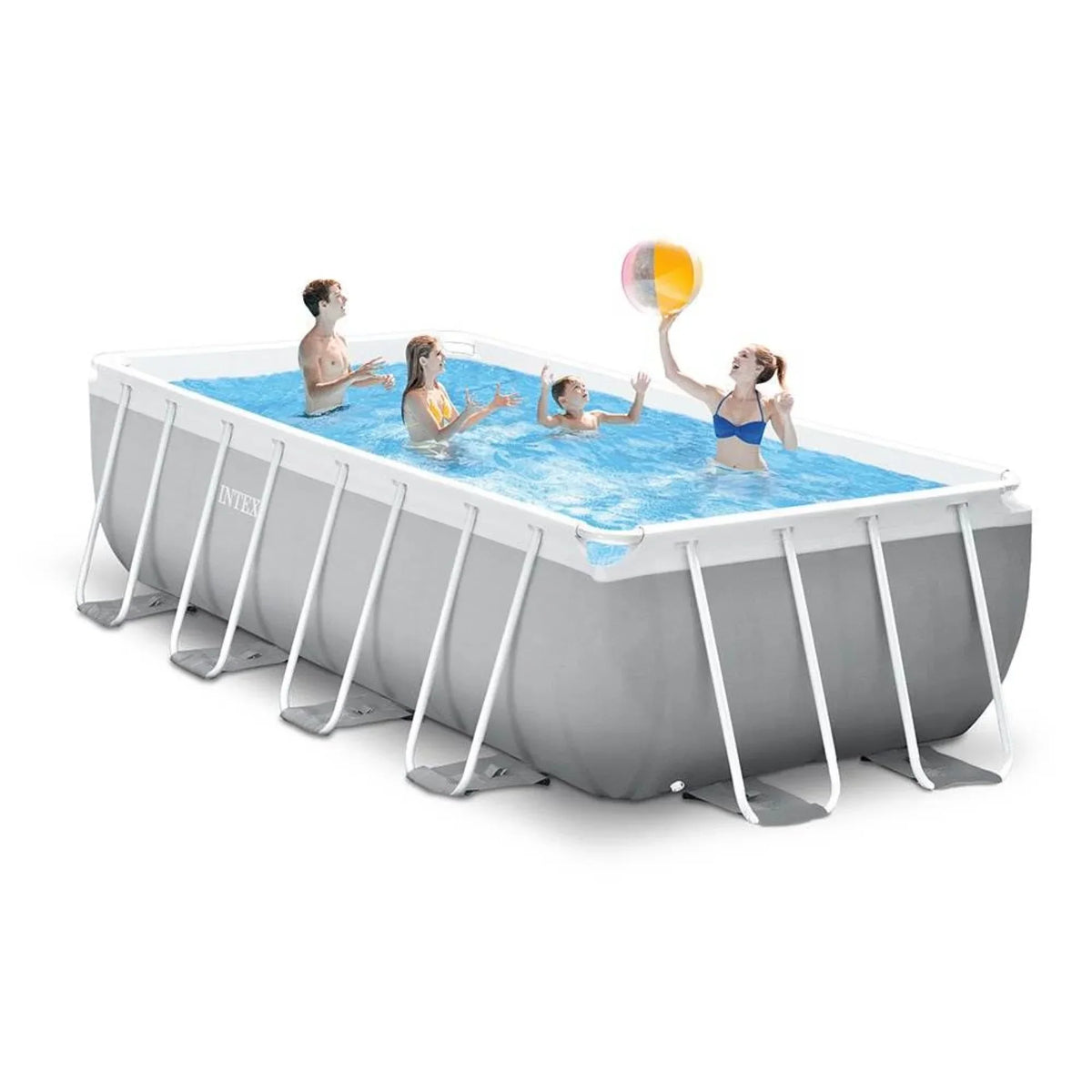 Nouveauté 2026 – Piscine rectangulaire à cadre Prism Frame Intex (4,88 m x 2,44 m x 1,07 m