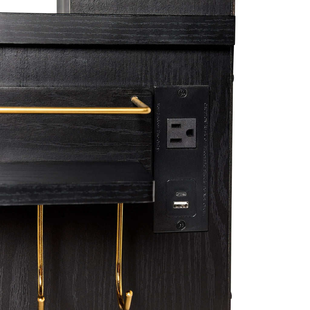 Nouveauté 2026 – Coiffeuse Lillian de Better Homes & Gardens avec miroir éclairé par DEL, finition blanche