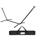 Nouveauté 2026 – Support de hamac double en acier ZenSports , réglable jusqu'à 204 kg (450 lb), 2,74 m (9 pi), avec sac de transport portable, noir