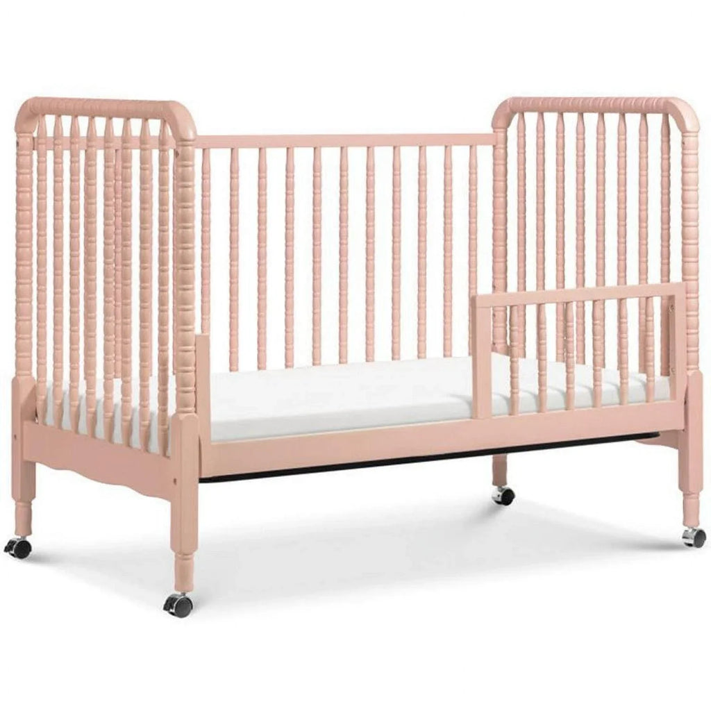 Nouveauté 2026 – Lit bébé convertible 3-en-1 DaVinci Jenny Lind , couleur rose poudré