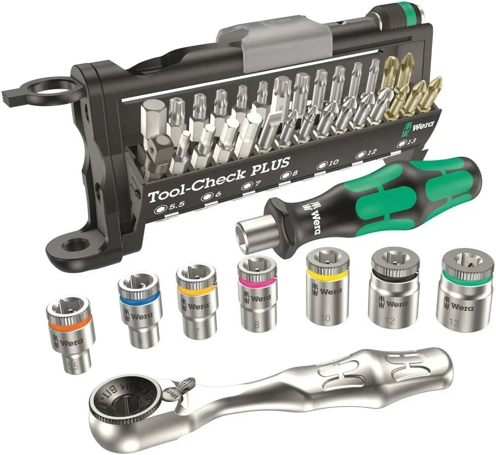 Nouveauté 2026 – Coffret d'outils Wera Tools Tool-Check Plus avec tournevis porte-embouts, 39 pièces