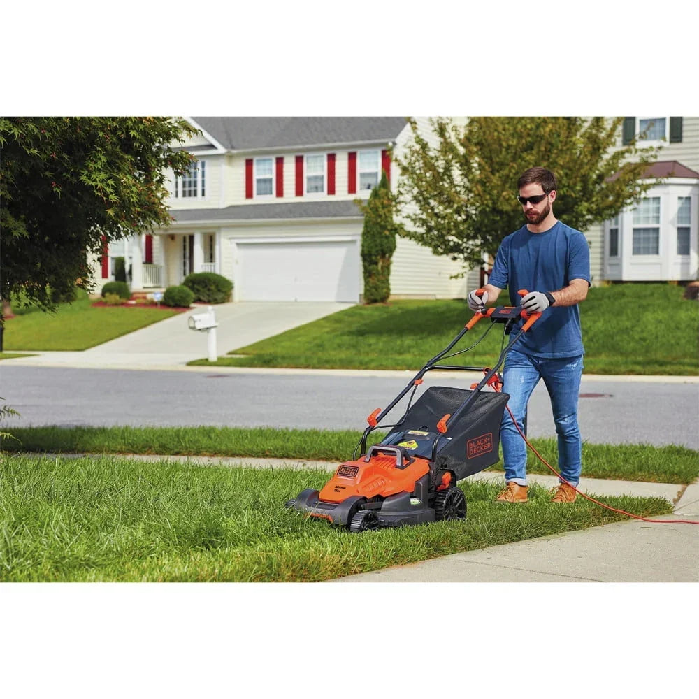 Nouveauté 2026 – Tondeuse électrique BLACK+DECKER BEMW472BH 10 A 15 pouces
