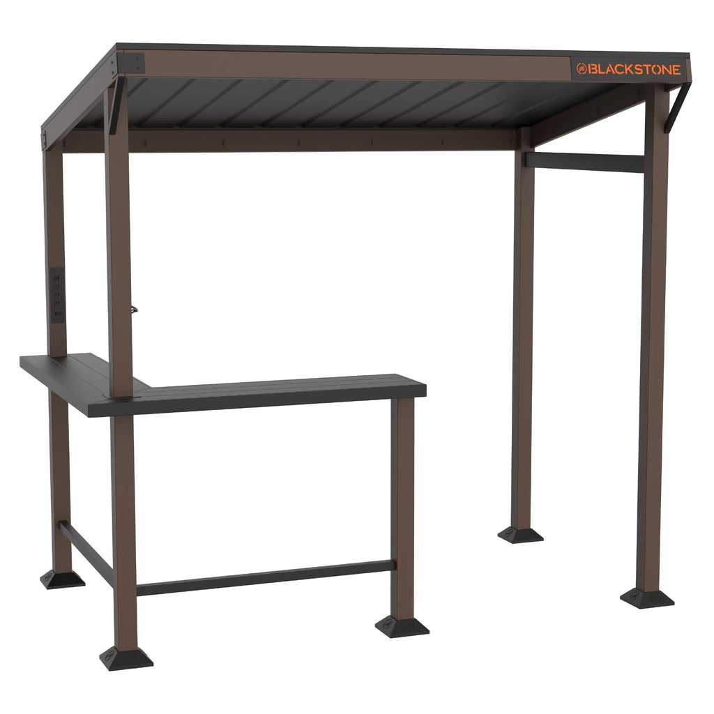 Nouveauté 2026 – Pavillon de barbecue/plaque de cuisson extérieure Blackstone , 1,5 m x 2,4 m