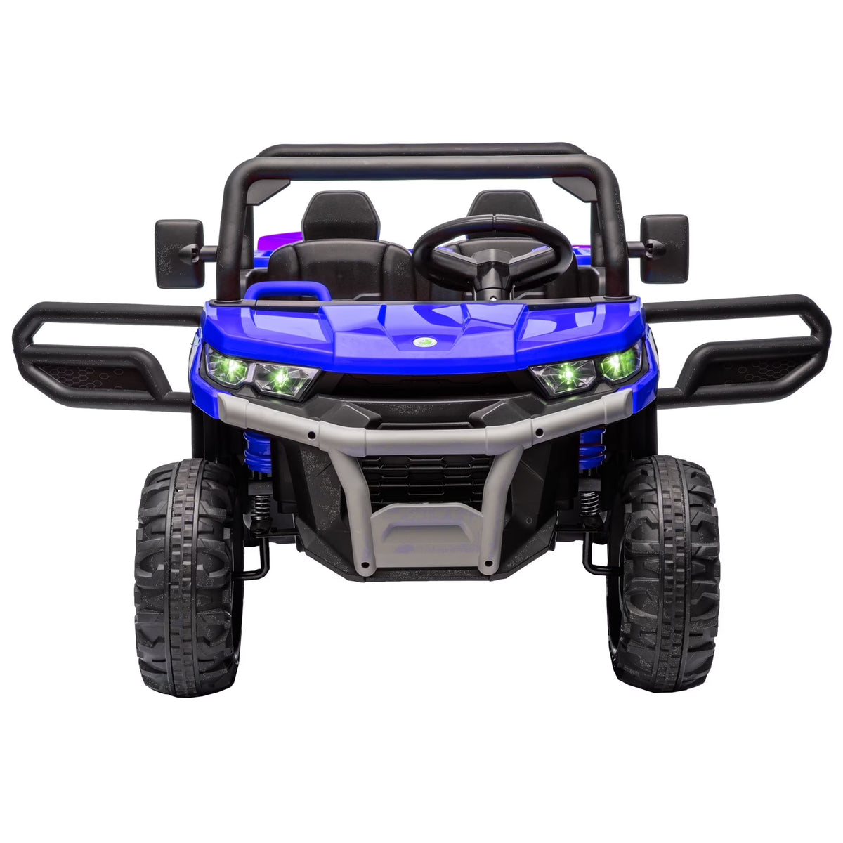 Nouveauté 2026 – Camion électrique Xuanlur 24V 2 places pour enfants , avec moteur 2x200W, benne basculante/pelle, pneus résistants, lumières LED, musique et télécommande, noir