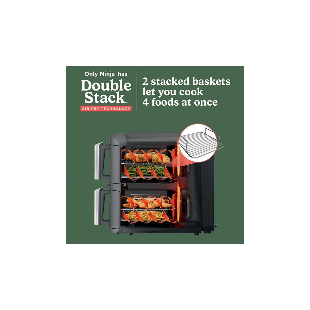 Nouveauté 2026 – Friteuse à air Ninja DoubleStack XL Smart à 2 paniers