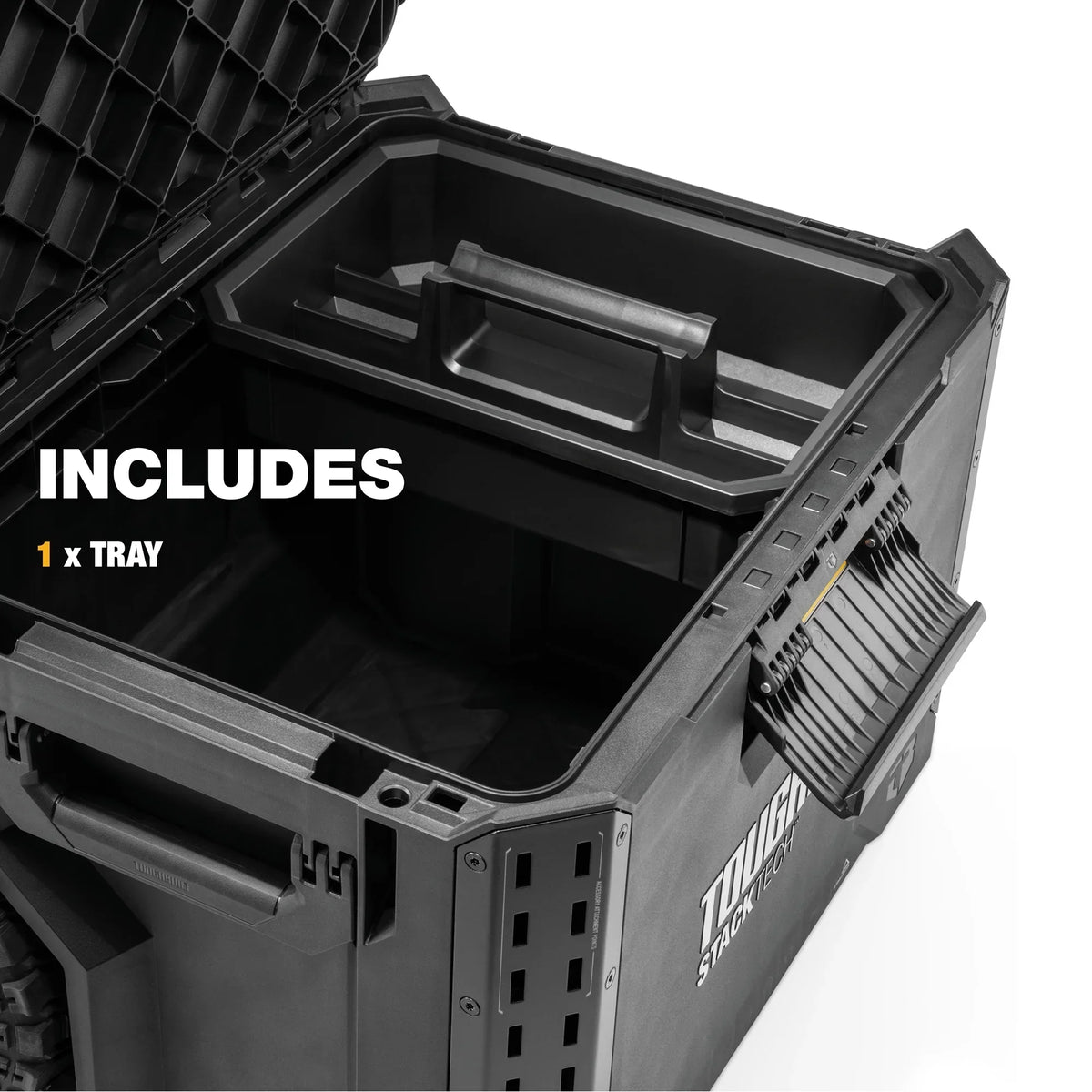 Nouveauté 2026 – Boîte à outils roulante ToughBuilt 2-en-1 portable avec roulettes et conception empilable