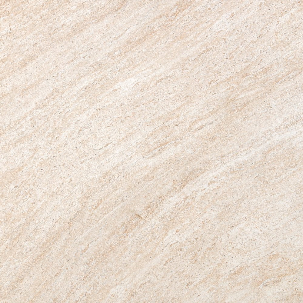 Nouveauté 2026 – Table basse d'intérieur/extérieur TOV Furniture Blossom, finition travertin lavé