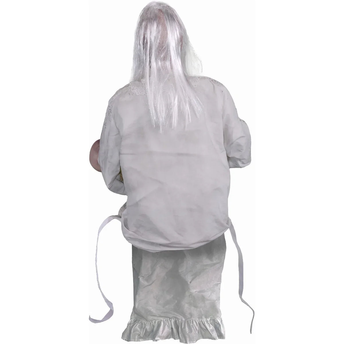 Nouveauté 2026 – Décoration d'Halloween Tekky Haunted Hill Farm : Mamie Gravely animatronique de 88 cm (2,9 pi) avec sons activés par le mouvement, HHGRVLYGRNY-1FLSA