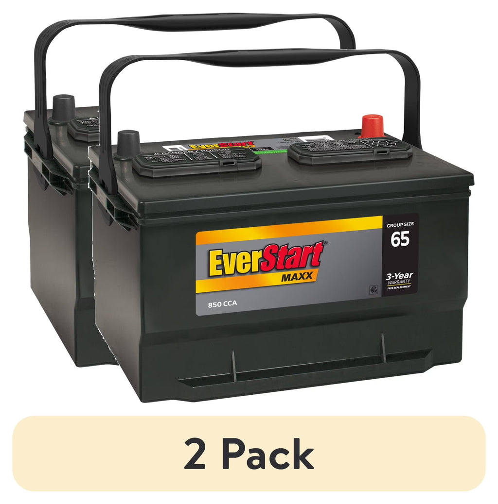 Nouveauté 2026 – Batterie automobile au plomb-acide EverStart Maxx , groupe 65, 12 volts, 850 CCA