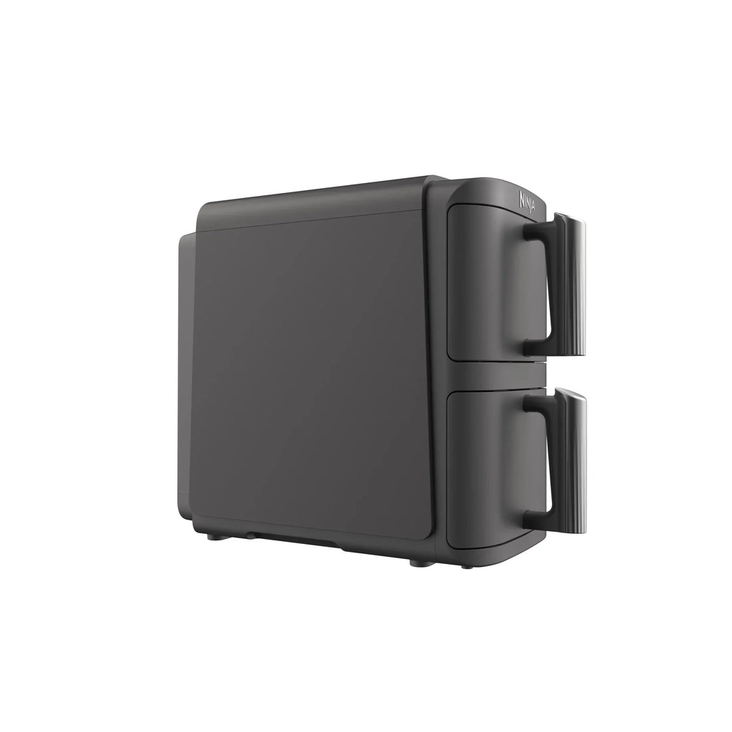 Nouveauté 2026 – Friteuse à air Ninja DoubleStack XL à 2 paniers, technologie DoubleStack permettant de cuire 4 aliments simultanément, conception compacte, 10 pintes, 4 en 1, Smart Finish & Match Cook, SL400