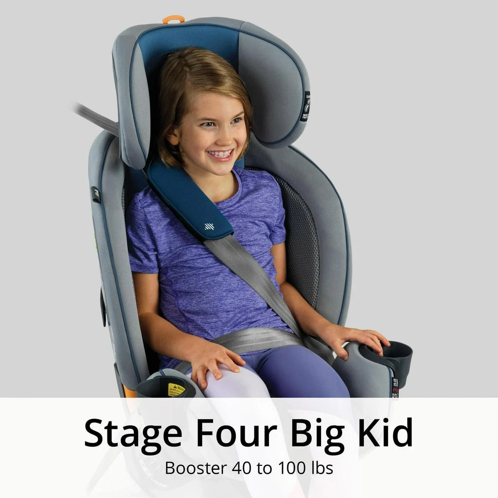 Nouveauté 2026 – Siège auto convertible 4-en-1 Chicco Fit4 Adapt - Vapor (Gris