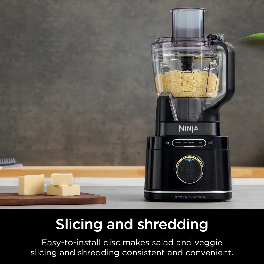 Nouveauté 2026 – Système de cuisine Ninja Detect TB400 : mixeur et robot culinaire avec technologie Blend Sense, argent