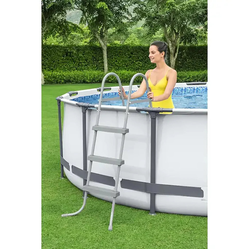 Nouveauté 2026 – Piscine hors sol ronde Bestway Steel Pro MAX 10 pi x 30 po