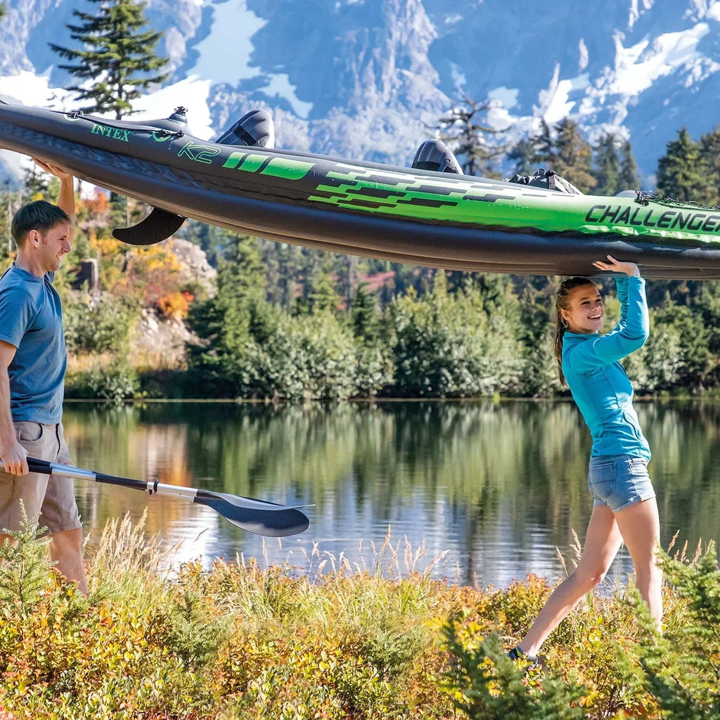 Nouveauté 2026 – Kayak gonflable Intex Challenger K2 avec rames et pompe à main