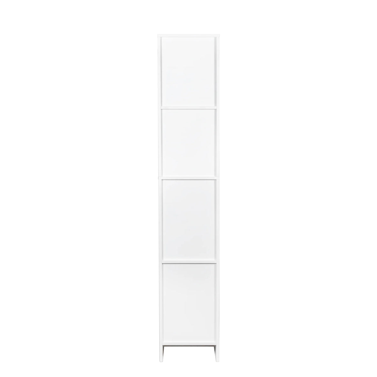 Nouveauté 2026 – Armoire de rangement haute Slim , meuble garde-manger avec portes et étagères, idéale pour les petits espaces (cuisine, salon, salle de bain