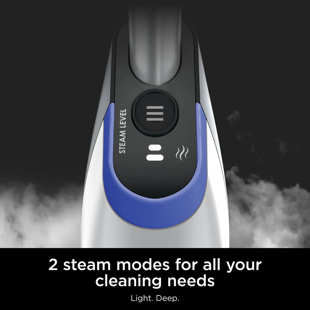 Nouveauté 2026 – Balai vapeur Shark SteamSpot avec jet de vapeur pour sols durs scellés, réservoir amovible XL, lingette anti-salissures lavable, 2 modes, S2000