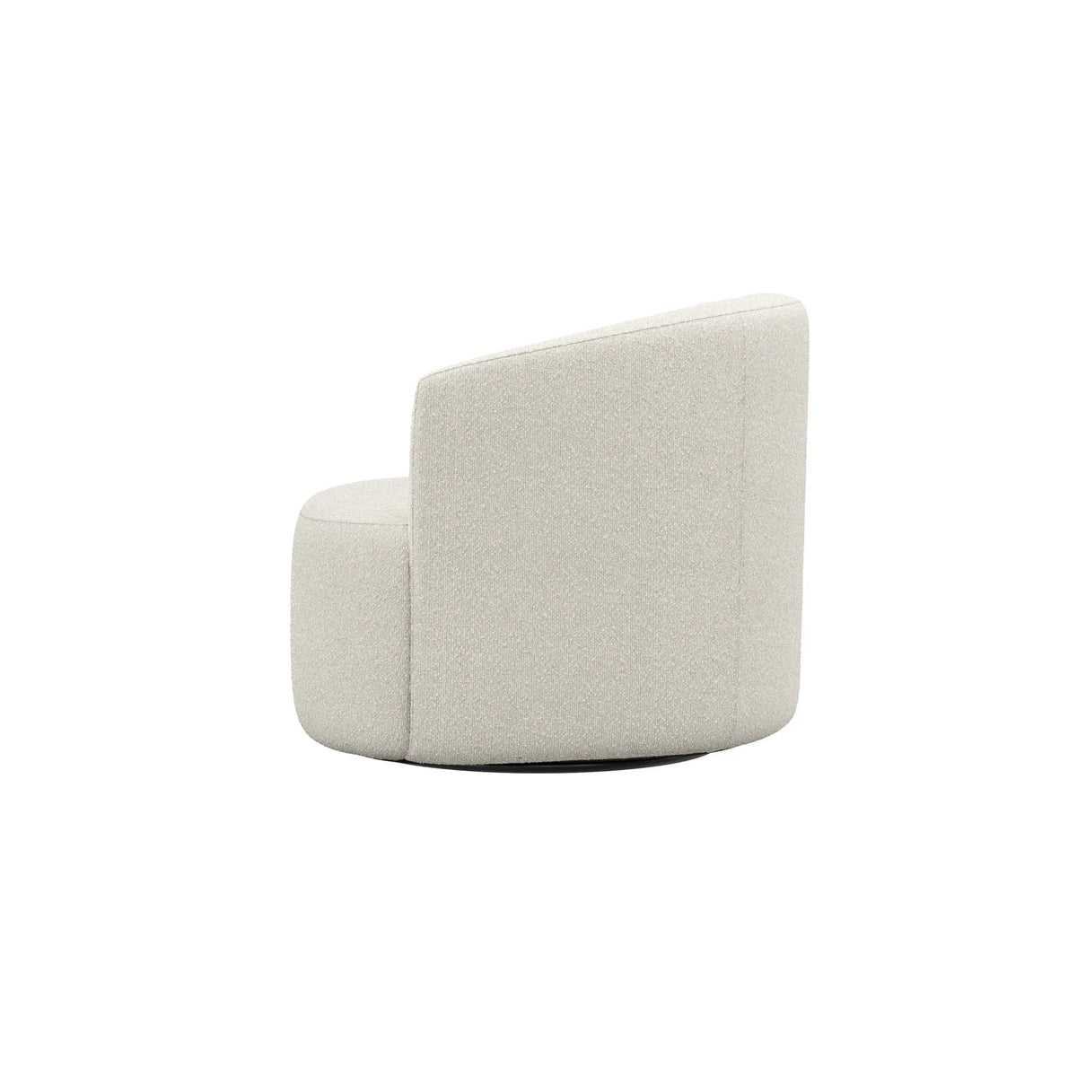 Nouveauté 2026 – Fauteuil pivotant Mainstays Boucle , taupe