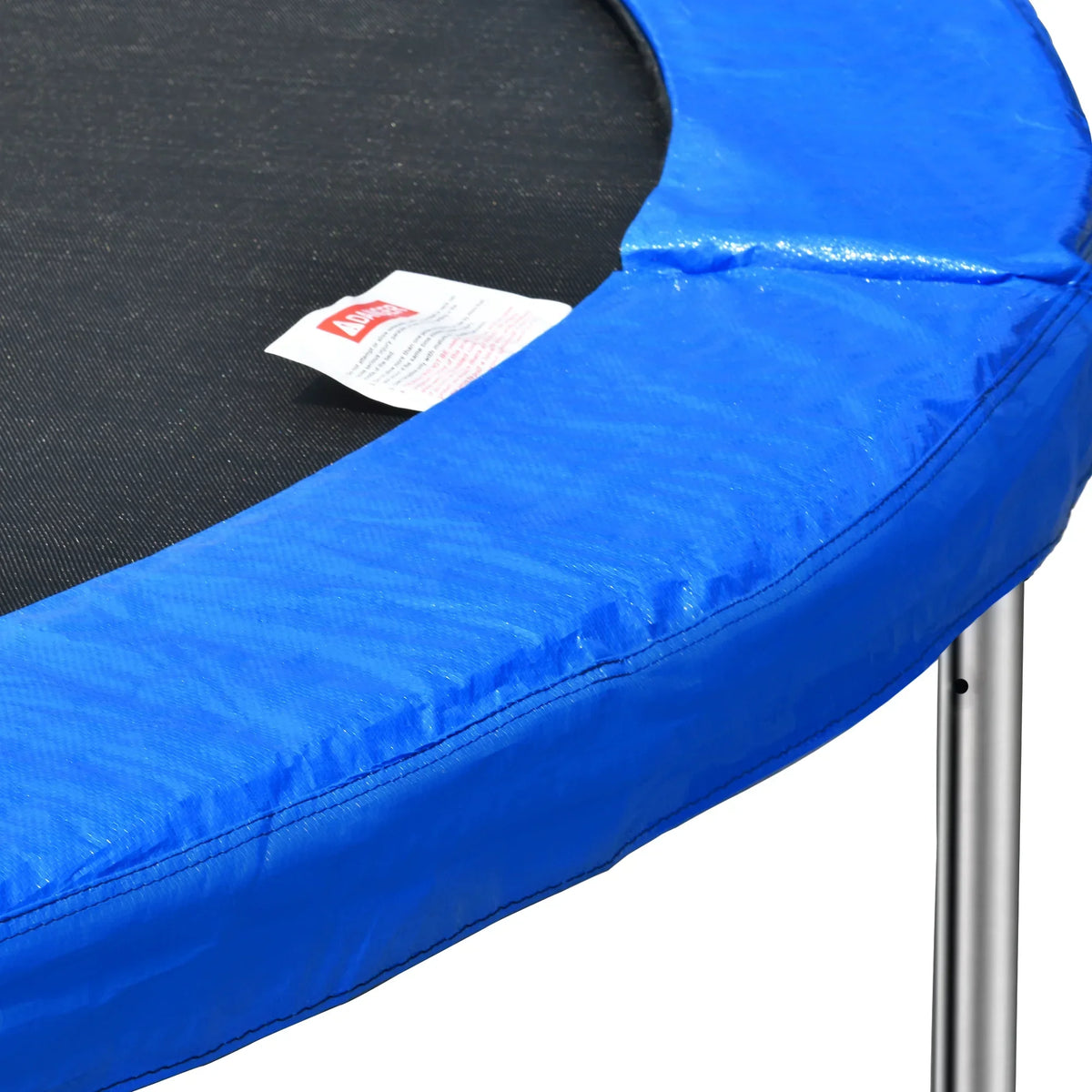 Nouveauté 2026 – Trampoline d'extérieur 4,27 m (14 pi) neuf de avec filet de sécurité, structure tubulaire en acier, échelle et filet de protection - Modèle robuste, bleu