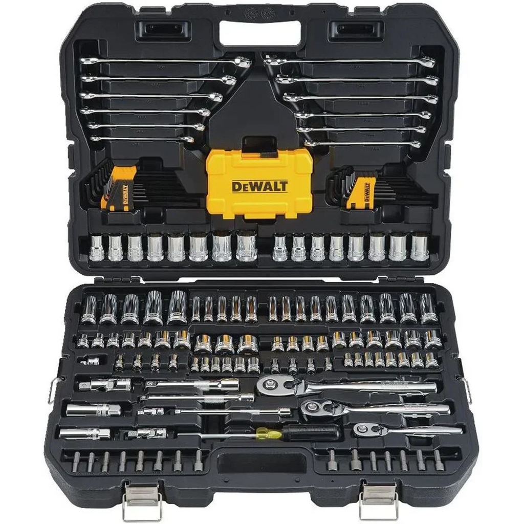 Nouveauté 2026 – Coffret d'outils de mécanicien DeWalt , 168 pièces