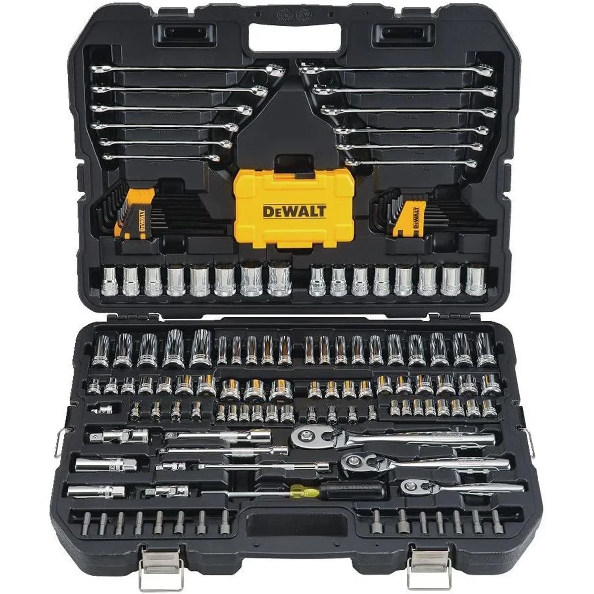Nouveauté 2026 – Coffret d'outils de mécanicien DeWalt , 168 pièces
