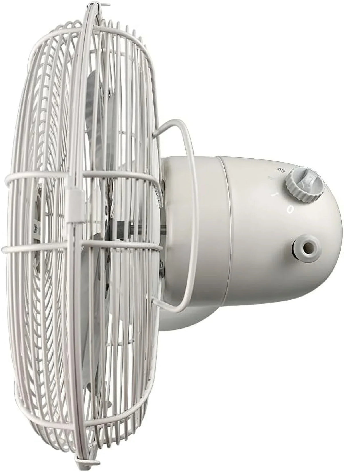 Nouveauté 2026 – Ventilateur de table rétro tout métal Good Housekeeping (92618) avec 3 vitesses, large oscillation et poignée de transport