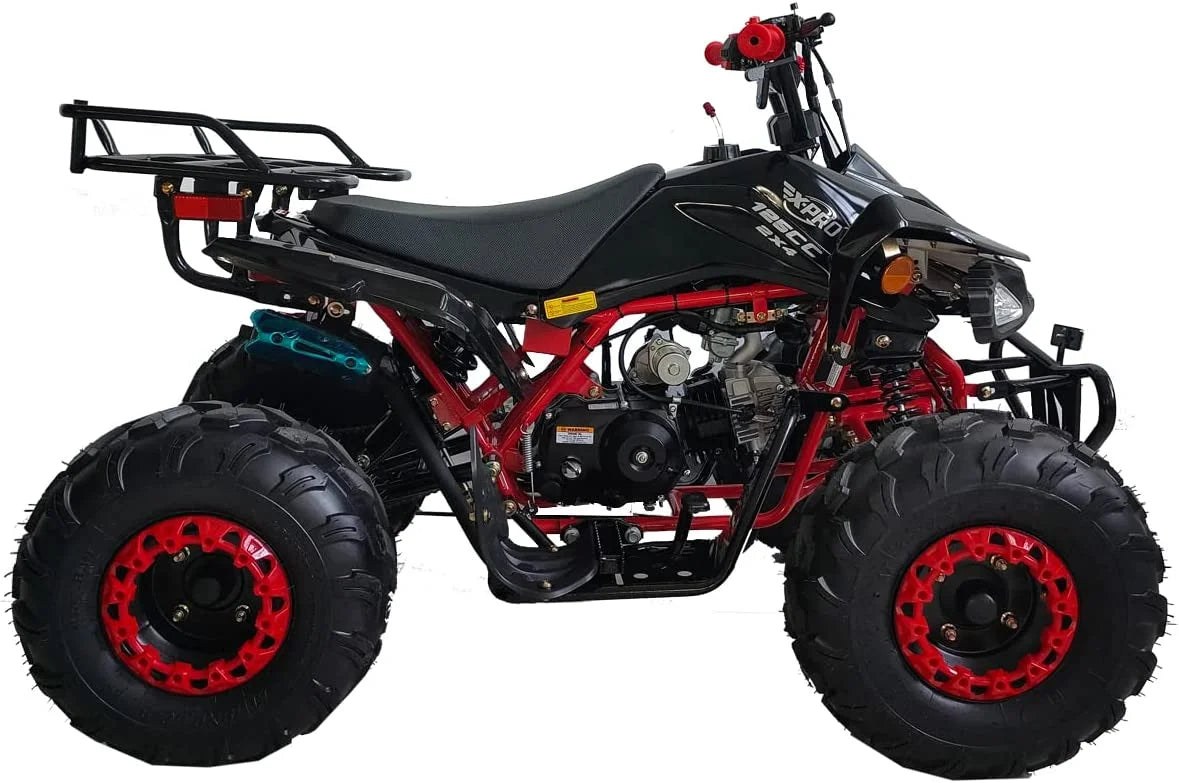 Nouveauté 2026 – VTT X-Pro , 125 cm³, essence, transmission automatique avec marche arrière télécommandée, gros pneus 19"/18