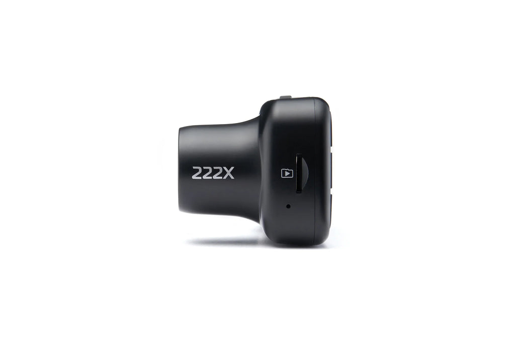 Nouveauté 2026 – Nextbase 222X Caméra de tableau de bord double compacte Avant et arrière Écran IPS HD 2,5", 1080p Full HD, Objectif à 6 couches, Noir, 0,17 lb assemblée