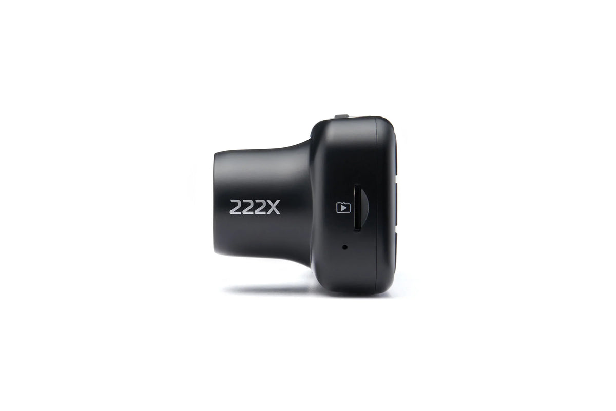 Nouveauté 2026 – Nextbase 222X Caméra de tableau de bord double compacte Avant et arrière Écran IPS HD 2,5", 1080p Full HD, Objectif à 6 couches, Noir, 0,17 lb assemblée