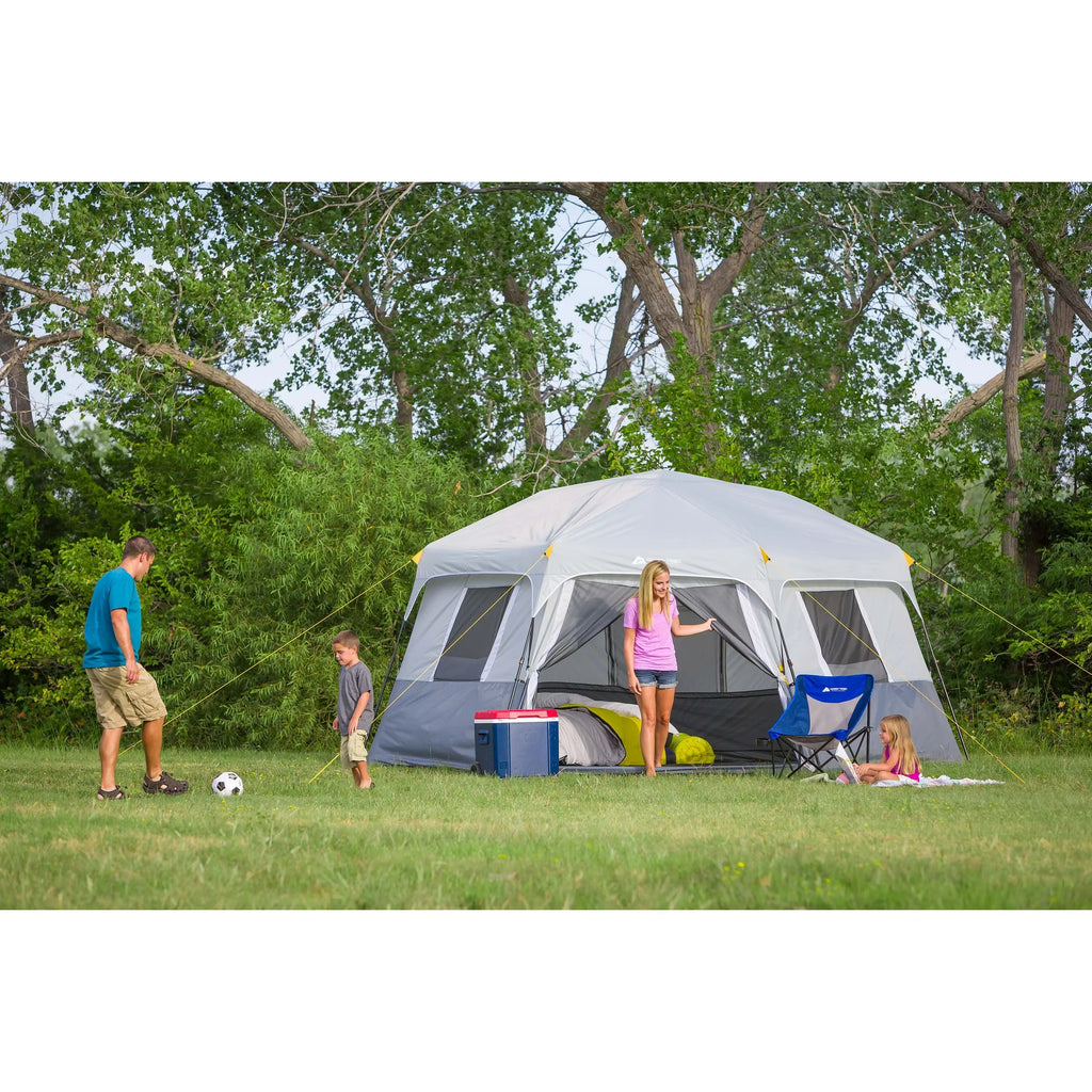 Nouveauté 2026 – Tente cabine hexagonale instantanée Ozark Trail , 4,57 m x 3,96 m, 8 personnes, 16,34 kg