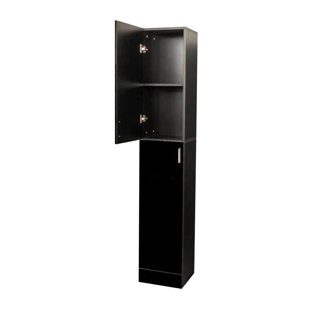 Nouveauté 2026 – Armoire de rangement haute Slim , meuble garde-manger avec portes et étagères, idéale pour les petits espaces (cuisine, salon, salle de bain