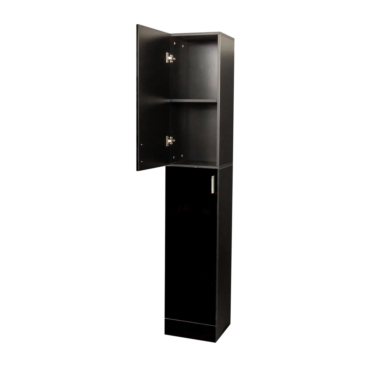 Nouveauté 2026 – Armoire de rangement haute Slim , meuble garde-manger avec portes et étagères, idéale pour les petits espaces (cuisine, salon, salle de bain
