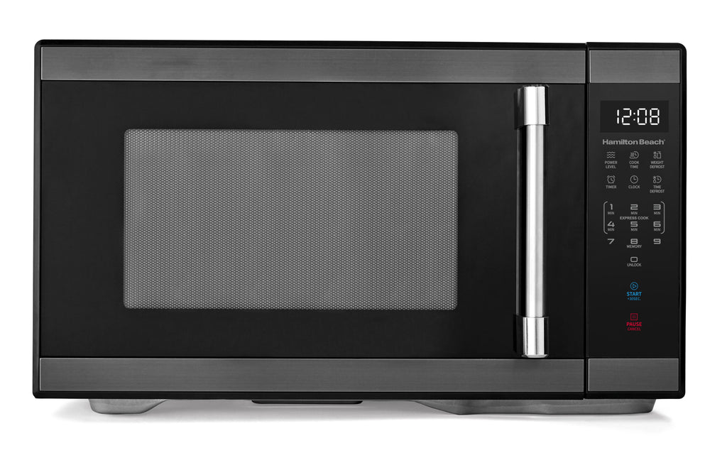 Nouveauté 2026 – Four à micro-ondes de comptoir Hamilton Beach , 1,1 pi³, noir et acier inoxydable