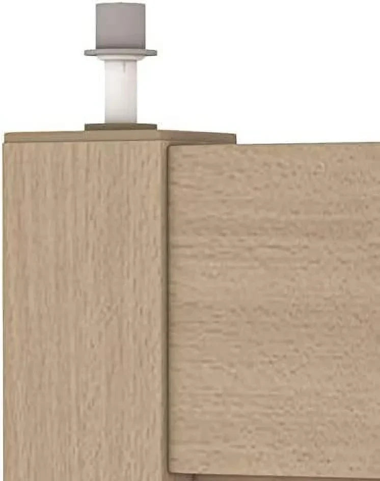 Nouveauté 2026 – Porte intérieure pliante en pin massif Pinecroft Tuscany, 24 po x 80 po, finition pin brut, 24 po x 80 po, LTL Home Products