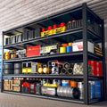 Nouveauté 2026 – Étagère de garage REIBII , 152 cm (L) x 61 cm (P) x 183 cm (H), robuste, supportant jusqu'à 1360 kg (3000 lb), réglable, 5 niveaux, en métal
