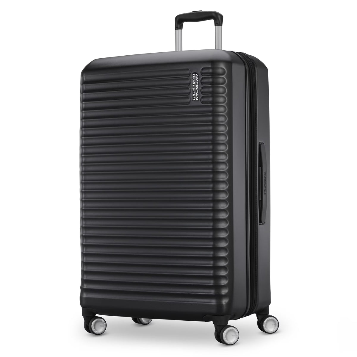 Nouveauté 2026 – Valise rigide American Tourister Stratum 3.0 grand format avec roulettes multidirectionnelles - Noire