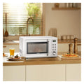 Nouveauté 2026 – Micro-ondes Small , 0,7 pi³ (19,8 L), 700 W, à poser, avec 5 niveaux de puissance, décongélation et cuisson automatique, intérieur en acier inoxydable, affichage LED, idéal pour la cuisine, les véhicules récréatifs et les résidences