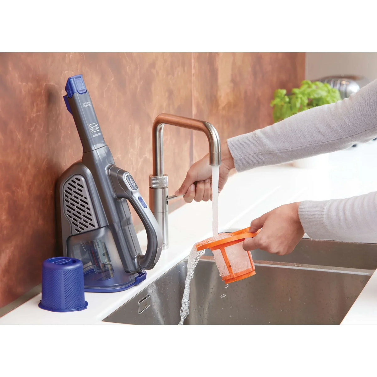 Nouveauté 2026 – Aspirateur portatif sans fil BLACK+DECKER Dustbuster Furbuster AdvanceClean+ pour animaux de compagnie, référence HHVK515JP07