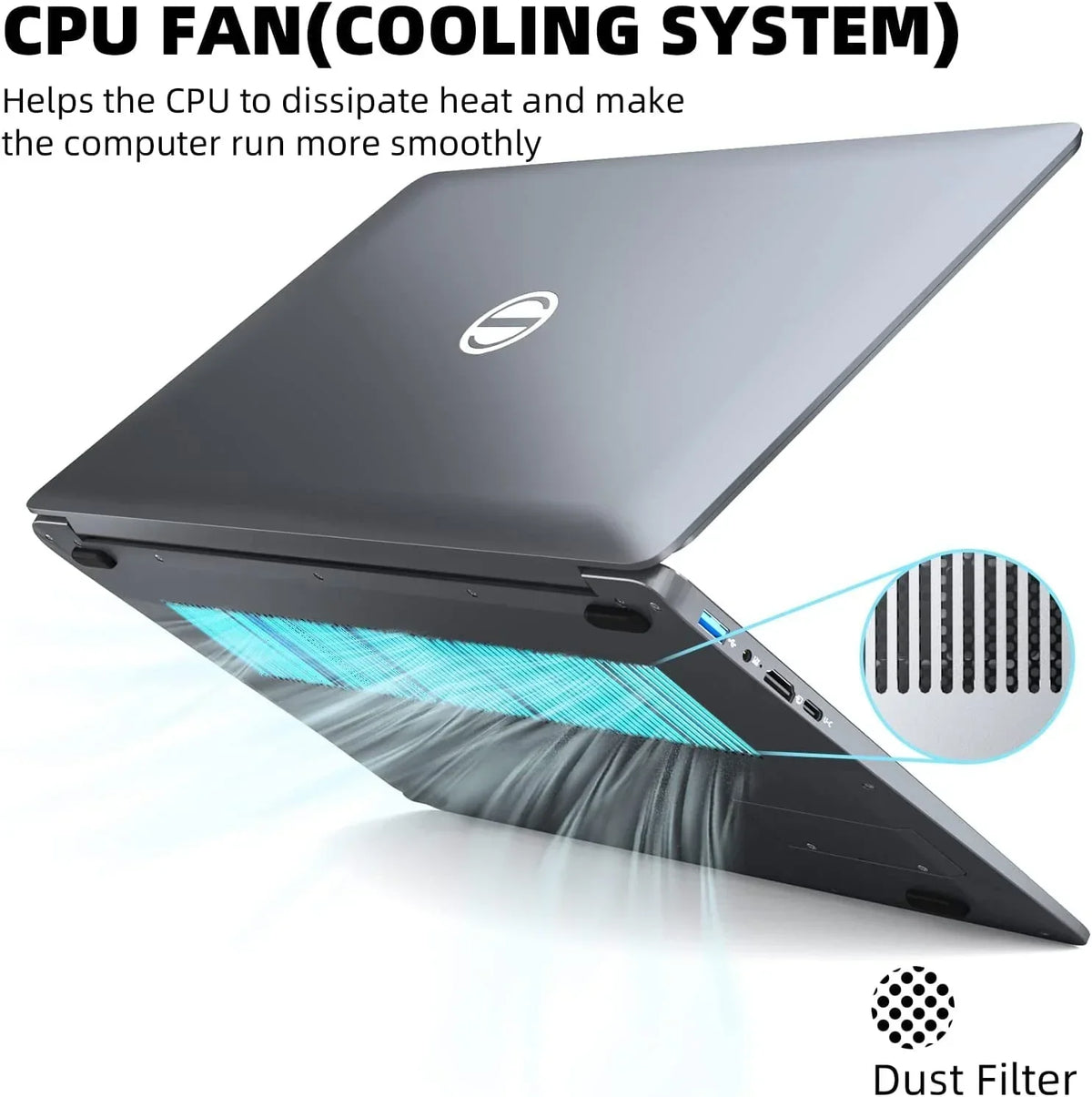 Nouveauté 2026 – Ordinateur portable SGIN 15,6 pouces : 12 Go de RAM DDR4, SSD de 512 Go, Windows 11, processeur Intel Celeron N5095A, écran Full HD 1920 x 1080