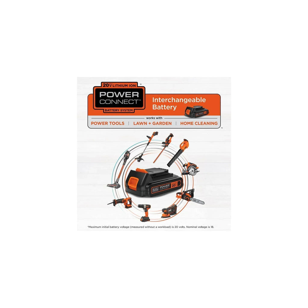 Nouveauté 2026 – Taille-haie sans fil BLACK+DECKER LHT2220 20V MAX*